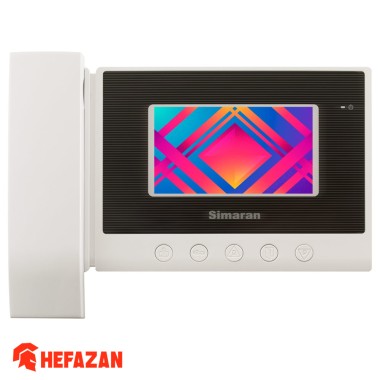 آیفون تصویری سیماران مدل HS-43 آیفون تصویری سیماران مدل HS-43
